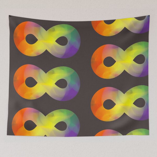 Item preview, AUTISM RAINBOW INFINITY 16 designed and sold by TorturedArtistX.