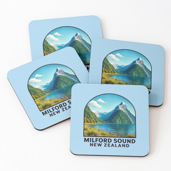 Item preview, Milford Sound, New Zealand designed and sold by Myra365Art.