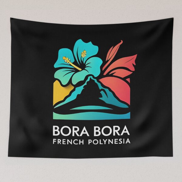 Item preview, Bora Bora - French Polynesia  designed and sold by GoodOldVintage.