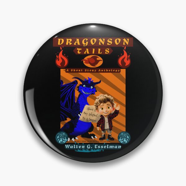 Item preview, Dragonson Tails cover for short story anthology designed and sold by Walter G. Esselman.