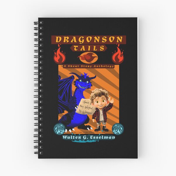 Item preview, Dragonson Tails cover for short story anthology designed and sold by Walter G. Esselman.