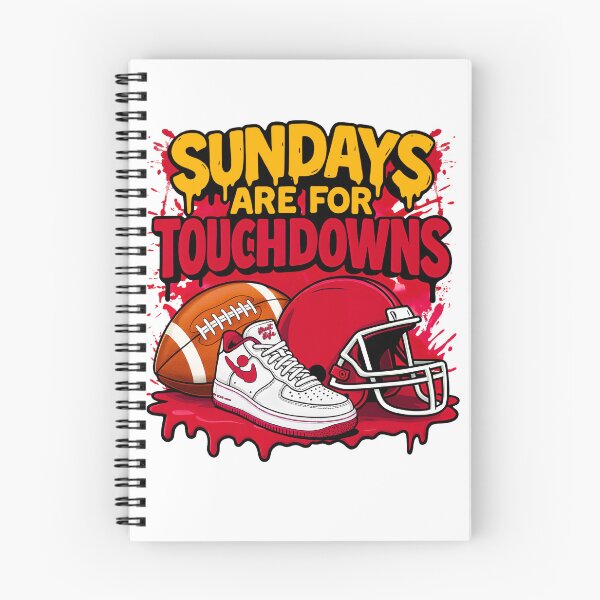 Item preview, Sundays Are for Touchdowns Football Drip Design for Kansas City Fans designed and sold by tigger shop.