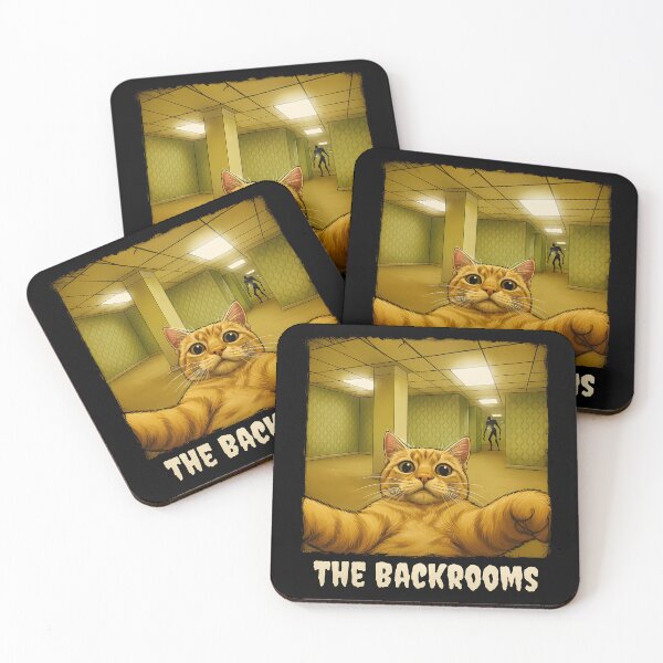 Item preview, Backrooms Cat Selfie designed and sold by k3rstman1.