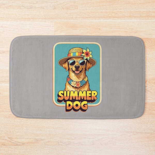 Item preview, Summer Dog - Cool Dog with sunglasses & Beach Vibes designed and sold by Nature's Palette.
