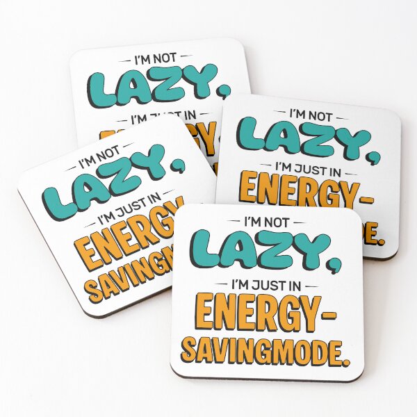 Item preview, Funny Energy Saving Statement designed and sold by FunnyFeelingStudio.
