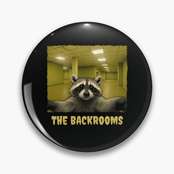 Item preview, Raccoon in The Backrooms - Liminal Space Companion designed and sold by k3rstman1.