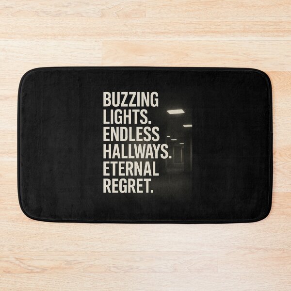 Item preview, Buzzing Lights Endless Hallways Eternal Regret Liminal Space designed and sold by k3rstman1.