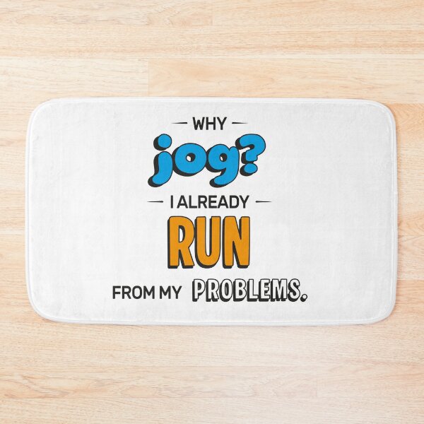 Item preview, Run From My Problems designed and sold by FunnyFeelingStudio.
