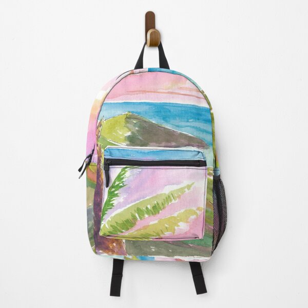 Item preview, Saint John USVI Palm Serenity Over Coral Bay designed and sold by artshop77.