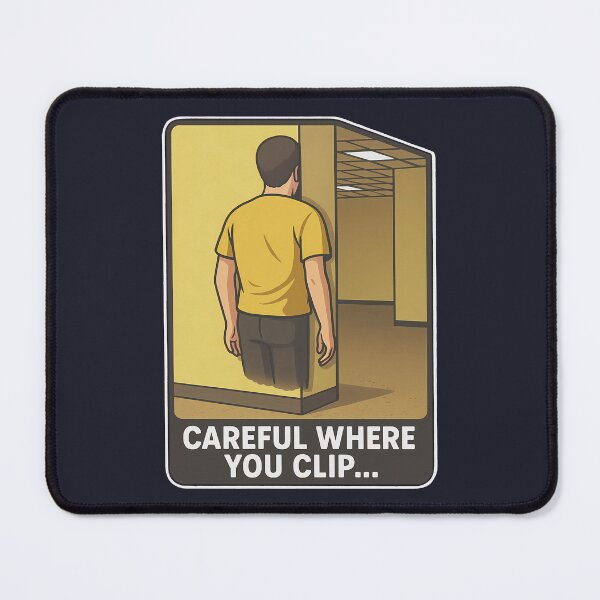 Item preview, Careful Where You Clip Liminal Space Backrooms designed and sold by k3rstman1.
