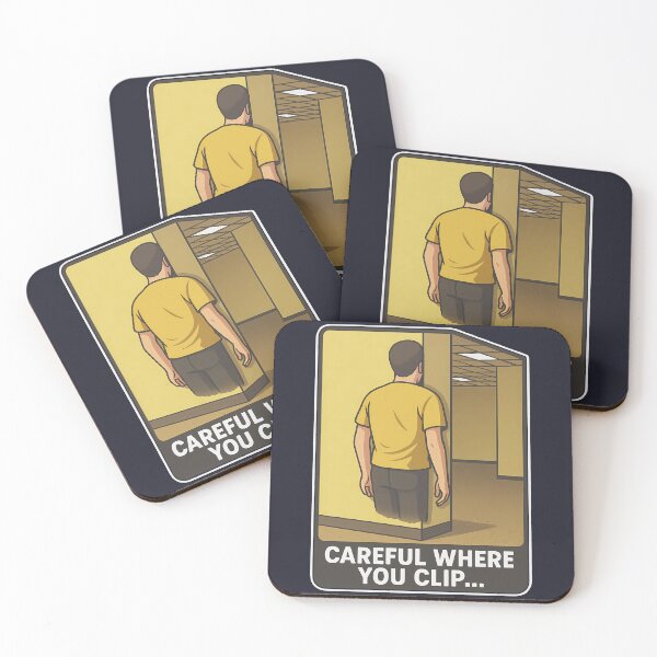 Item preview, Careful Where You Clip  Liminal Space Backrooms designed and sold by k3rstman1.