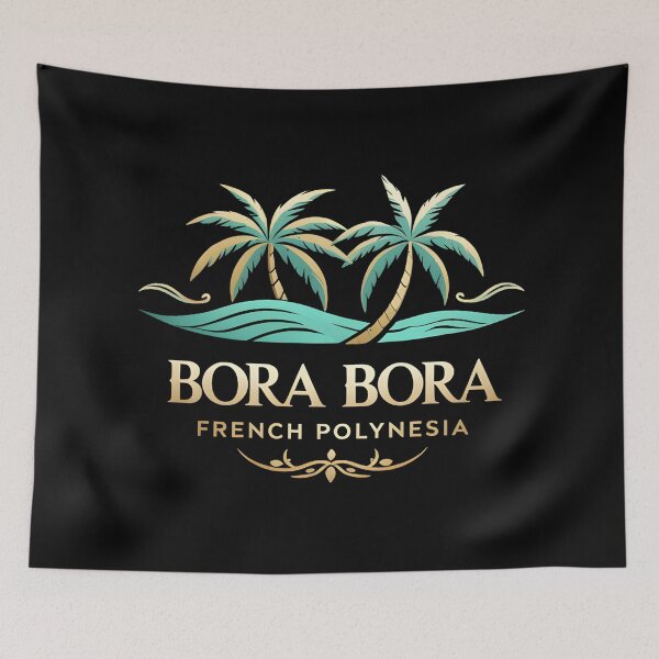 Item preview, Bora Bora - French Polynesia  designed and sold by GoodOldVintage.