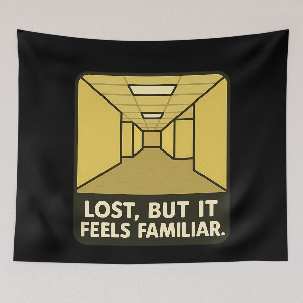 Item preview, Familiar Lost Backrooms Aesthetic Liminal Space designed and sold by k3rstman1.