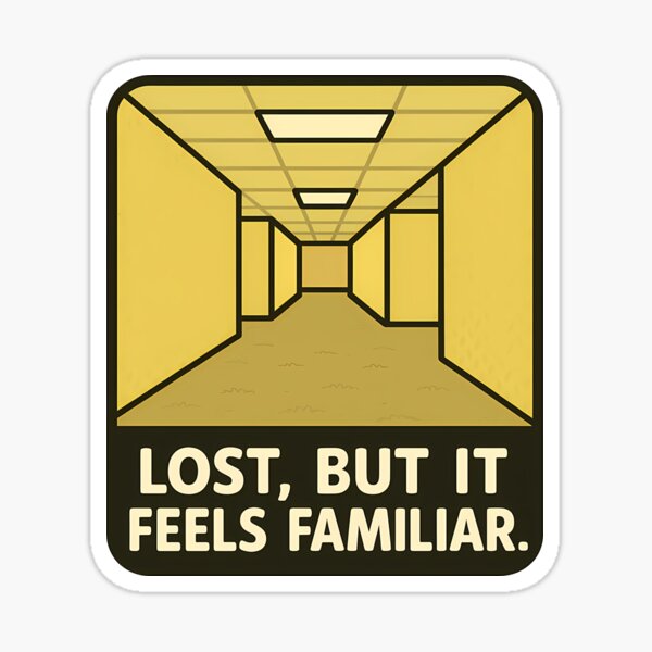 Item preview, Familiar Lost Backrooms Aesthetic Liminal Space designed and sold by k3rstman1.