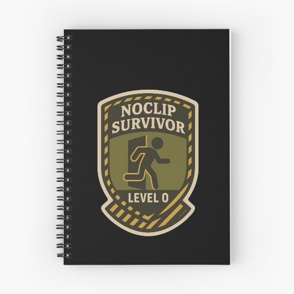 Item preview, Noclip Survivor Level 0 Achievement Badge designed and sold by k3rstman1.