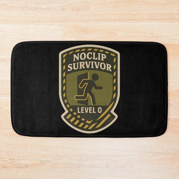 Item preview, Noclip Survivor Level 0 Achievement Badge designed and sold by k3rstman1.