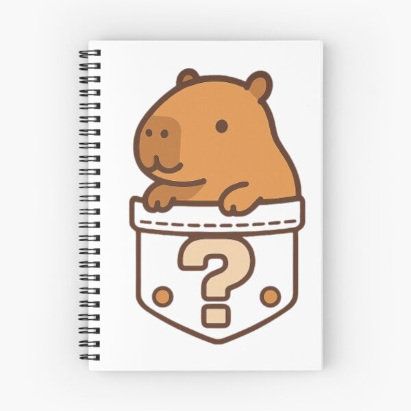 Item preview, Capybara Mignon dans une Poche Mystère designed and sold by MeowLoka ⭐⭐⭐⭐.