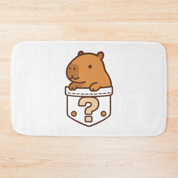 Item preview, Capybara Mignon dans une Poche Mystère designed and sold by MeowLoka ⭐⭐⭐⭐.