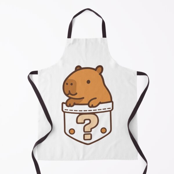 Item preview, Capybara Mignon dans une Poche Mystère designed and sold by MeowLoka ⭐⭐⭐⭐.