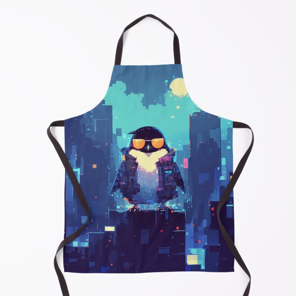 Item preview, Cyberpunk Penguin with Neon Shades designed and sold by Christian Weiss.