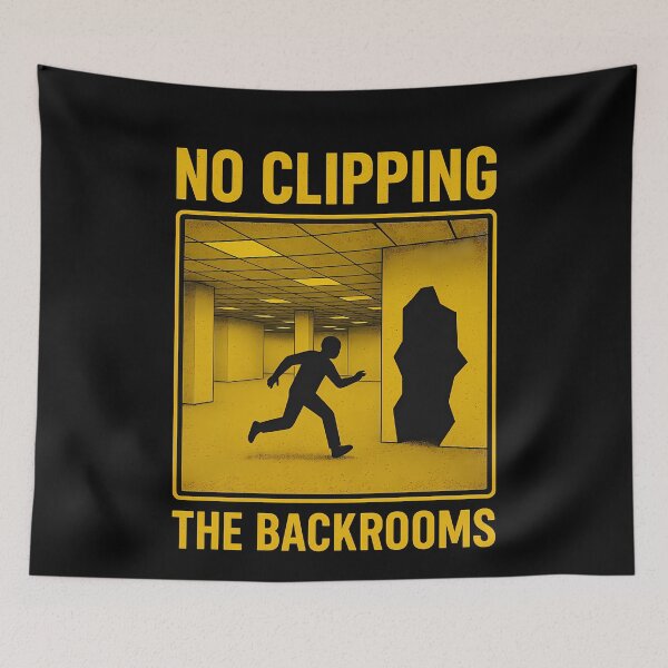 Item preview, No Clipping The Backrooms Liminal Space Horror Portal designed and sold by k3rstman1.