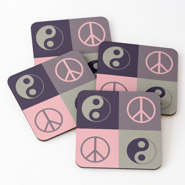 Item preview, Ying And Yang Peace Symbol Pattern designed and sold by sasyall.