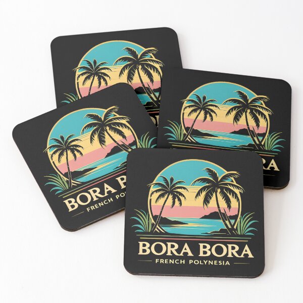 Item preview, Bora Bora - French Polynesia  designed and sold by GoodOldVintage.