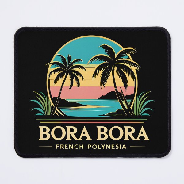 Item preview, Bora Bora - French Polynesia designed and sold by GoodOldVintage.