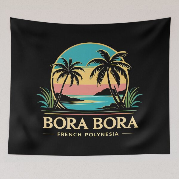 Item preview, Bora Bora - French Polynesia  designed and sold by GoodOldVintage.