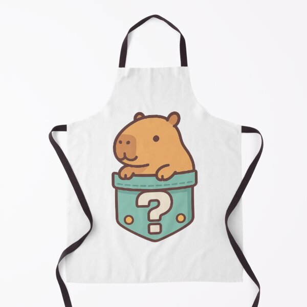 Item preview, Capybara Surprise dans une Poche designed and sold by MeowLoka ⭐⭐⭐⭐.
