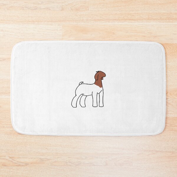Item preview, Red Traditional Show Doe designed and sold by livestockgraphicsbybrooke.