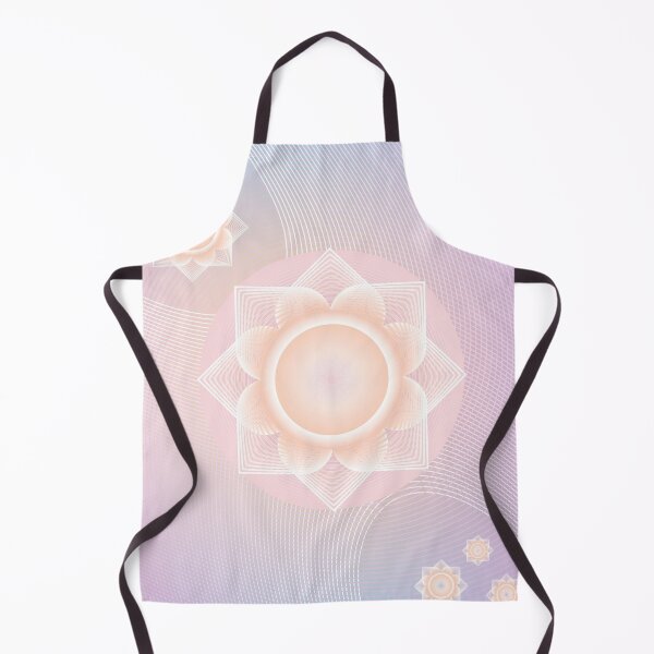 Item preview, Sacred geometry mystic radiance pastel peach lavender powder blue mint designed and sold by zephstudoartist.