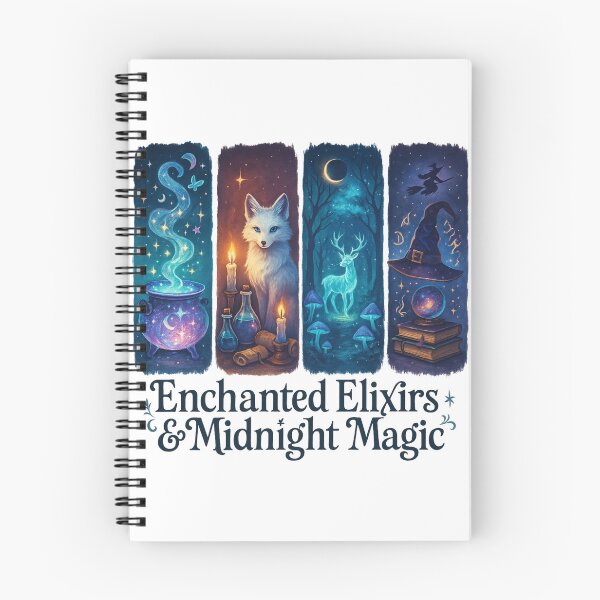 Item preview, Enchanted Elixirs & Midnight Magic – Mystical Witchy Fantasy Art designed and sold by 5CatDesign.