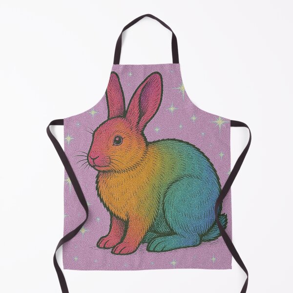 Item preview, Sparkling Rainbow Hare designed and sold by zzz888.