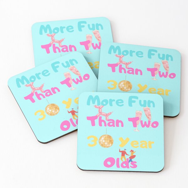 Item preview, More Fun Than Two 30 Year Olds designed and sold by ChearshiPrints.