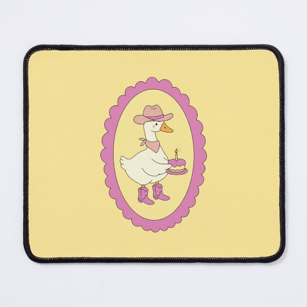 Artikelvorschau, Silly Goose Birthday – Cowgirl-Gans in Stiefeln mit Kuchen entworfen und verkauft von TheAnchorPoint.