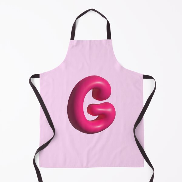Item preview, 3D Pink Jelly Letter G – Glossy Bubble Alphabet Art designed and sold by uncoXab.
