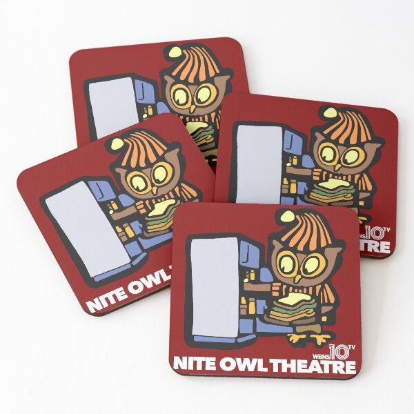 Item preview, Nite Owl Theatre - Defunct Horror Host Movie TV Show designed and sold by darklordpug.
