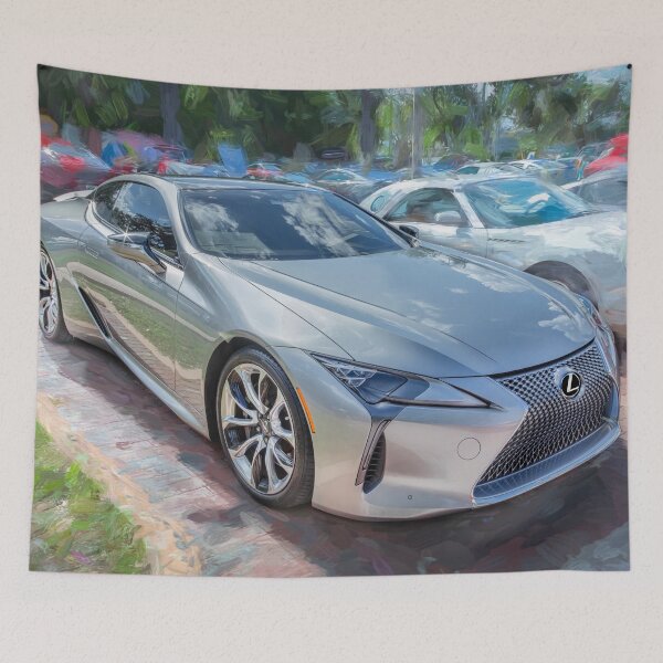 Item preview,  2024 Silver Lexus LC500 Supercar X106 designed and sold by RichFrancoCars.