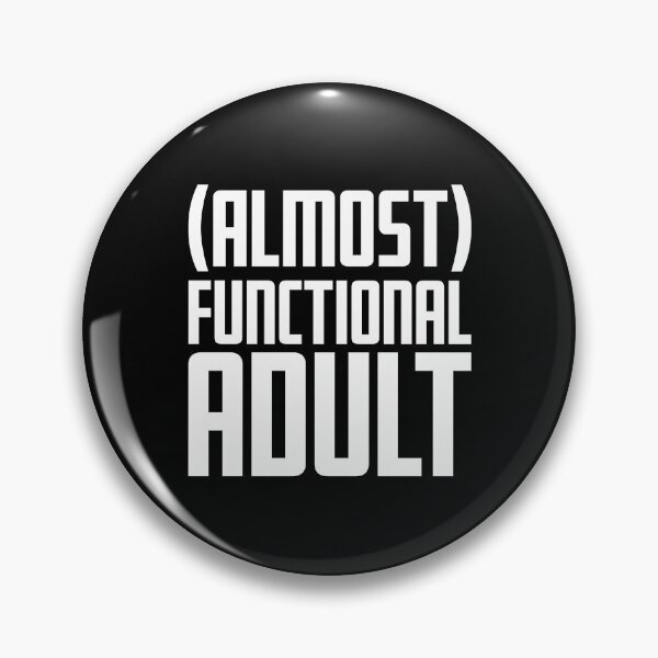 Item preview, (Almost) Functional Adult - White designed and sold by sillyjess.