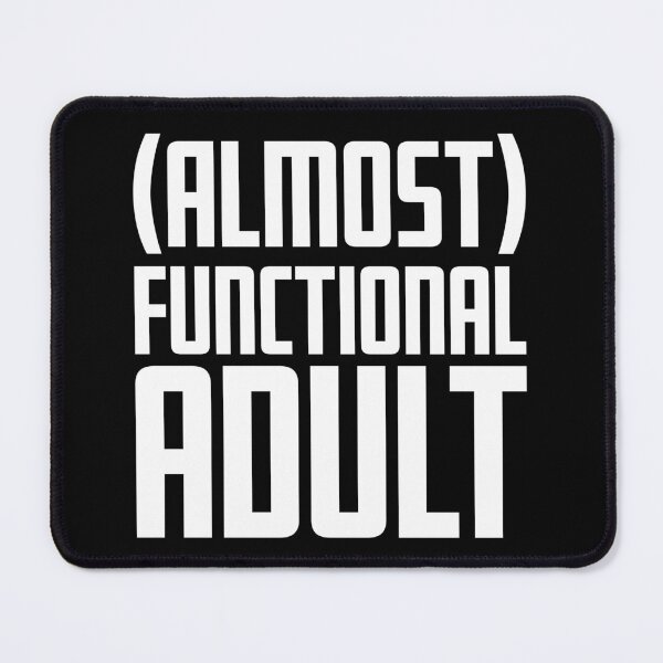 Item preview, (Almost) Functional Adult - White designed and sold by sillyjess.