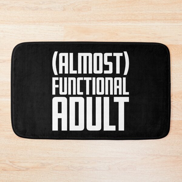 Item preview, (Almost) Functional Adult - White designed and sold by sillyjess.