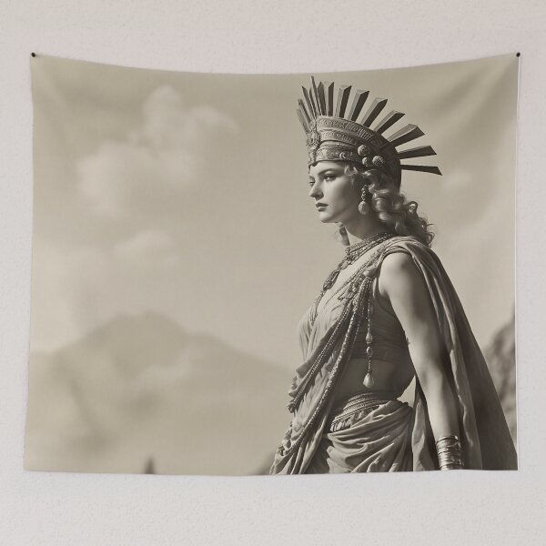 Item preview, Athena – Greek Goddess of Wisdom, Strategy, and Justice designed and sold by SoniaSarkali.