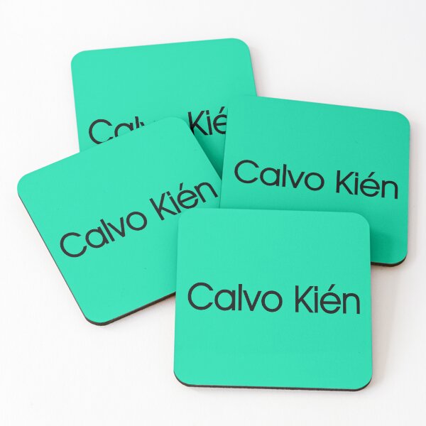 Item preview, Cotton T-shirt with visible Calvo Kién brand designed and sold by malangacamisetas.