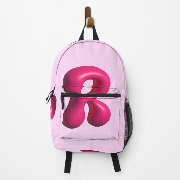 Item preview, 3D Pink Jelly Letter R – Glossy Bubble Alphabet Art designed and sold by uncoXab.