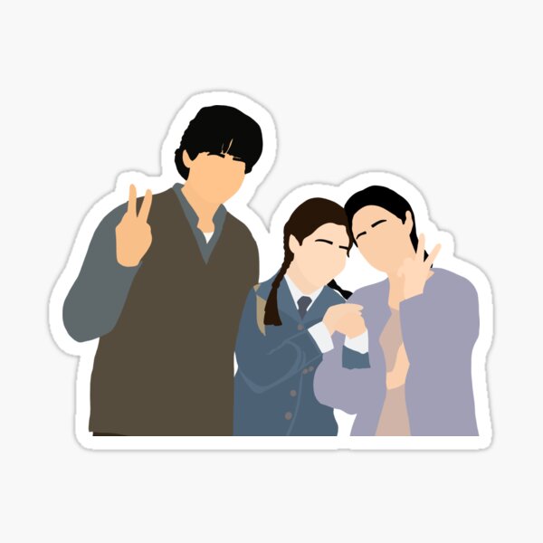 Vista previa del artículo con la obra «Cuando la vida te da mandarinas - Young Oh Ae Sun, Yang Gwan Sik y Gum Myeong», diseñado y vendido por Bingeartstudio.