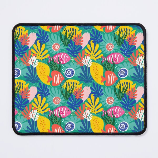 Item preview, Tropical Fish Reef Pattern designed and sold by SeGoArtDesign.