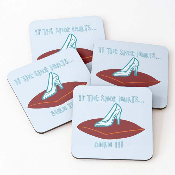 Item preview, If the shoe hurts… burn it! designed and sold by Tiny Joys Store.