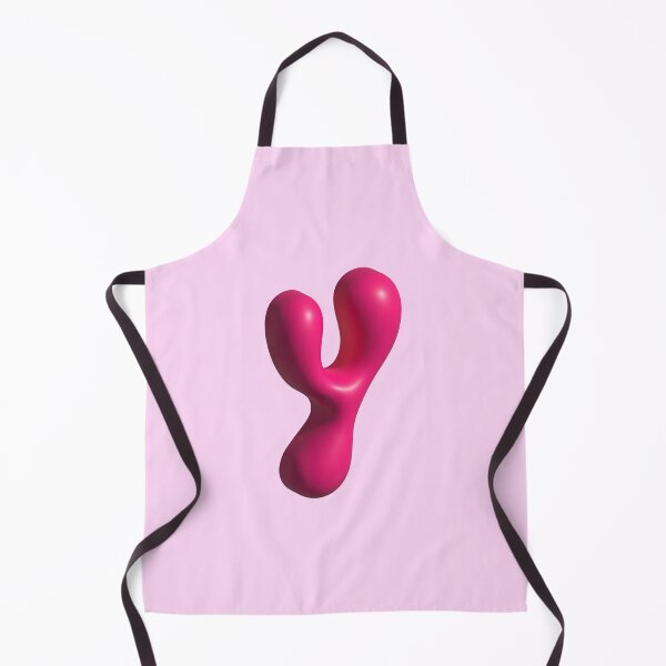 Item preview, 3D Pink Jelly Letter Y – Glossy Bubble Alphabet Art designed and sold by uncoXab.