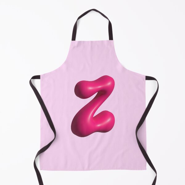 Item preview, 3D Pink Jelly Letter Z – Glossy Bubble Alphabet Art designed and sold by uncoXab.